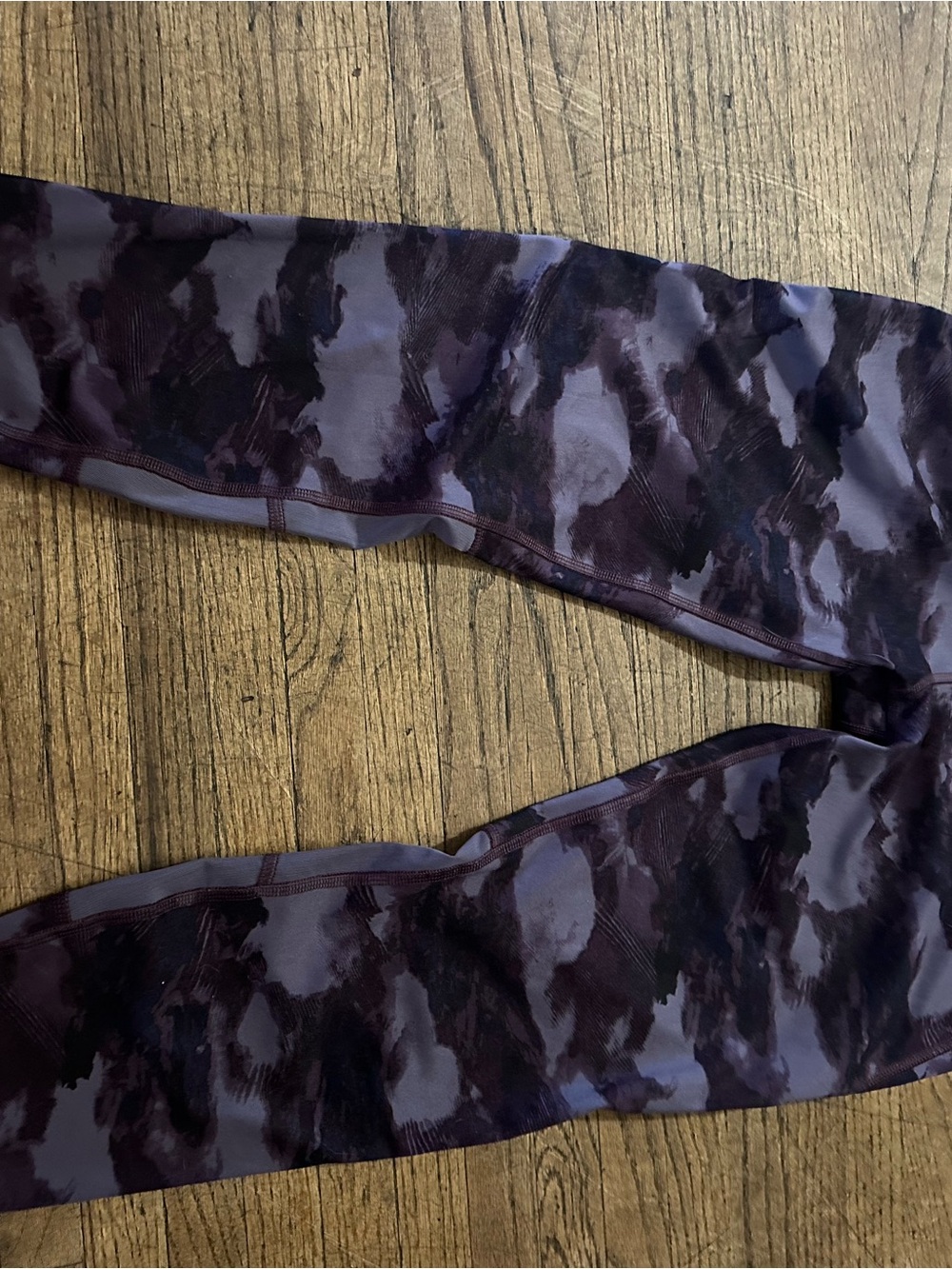 all in motion Purple Camo Print Leggings